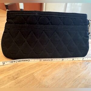 Vera Bradley clutch wallet with strap. Length 7” x Width 4”